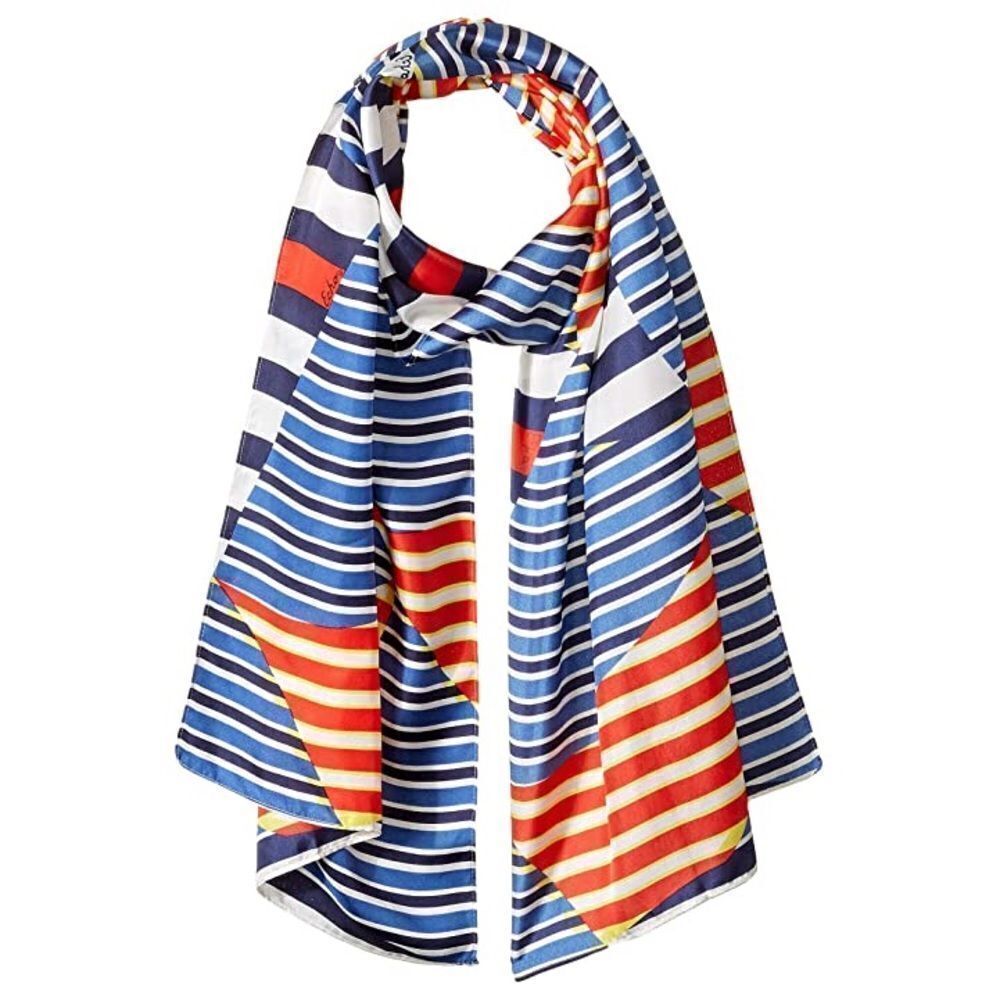 Echo Design Sailing Away Silk Scarf (Navy) Scarves